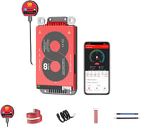 DALY Smart 4S BMS 12V WiFi Modullal - LiFePO4 Lítium Akkumulátor Védelmi Rendszer CAN/RS485 Kommunikációval, 100A Terhelhetőség 1