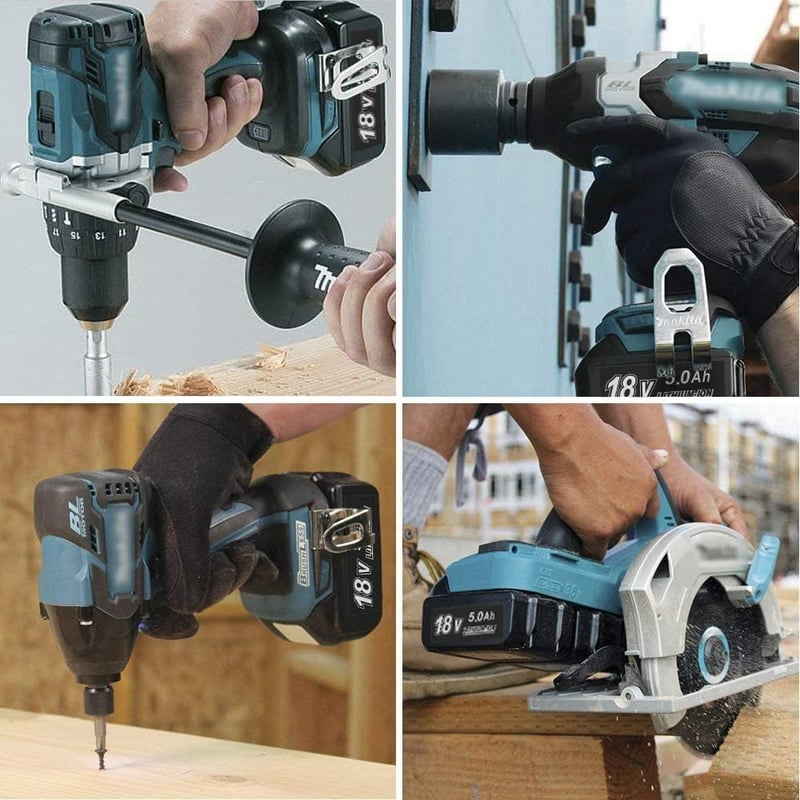 AKKOPOWER 18V 5000mAh Akkumulátor LED Kijelzővel - Makita Kompatibilis 2db