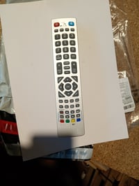 Náhradný diaľkový ovládač MYHGRC pre TV Sharp Aquos LC32HG5341K LC40FG5342E — chybný, na náhradné diely: Viditeľné menšie prasknutie (stav: pozri 2. obrázok) 3