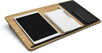 ergomi Laptop Párna Tálca - Ágyban/Kanapén Használható Notebook Tartó, Fa Hatású Asztallap 17" Laptopokhoz, Csúszásgátló Felülettel, Otthoni 7