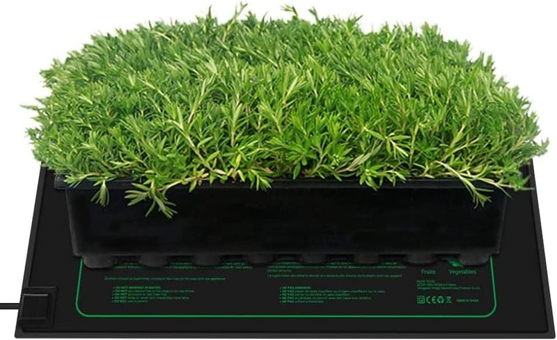 LERWAY Terrárium Fűtőpad 52,7x25,4cm Hüllő Teknős Geco Fűtés 21W