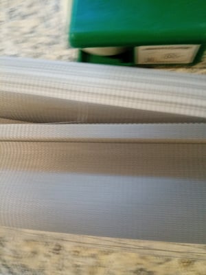 Sekey dupla rolo zavjesa Klemmfix, montaža bez bušenja, 60x210 cm, tamnosiva — s rubovima koji se paraju, istrošena površina (stanje: vidi 2. sliku)