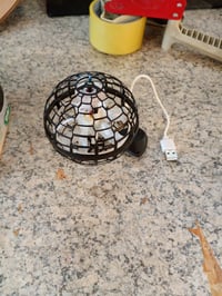 Lietajúca lopta Buki France SP006 pre deti, 360-stupňová vznášajúca sa LED guľa, interiérová freestyle bumerang hračka, 1 ks 2