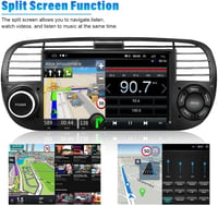 FIAT 500 Android 10.0 Autoradio 7" Érintőképernyővel, Navigációval és Tolatókamerával (2007-2015) 6