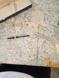 Nalivpero Waterman Hémisphère od nehrđajućeg čelika s pozlatom od 23k, tanki vrh (f) — bez kapice, s tintom (stanje: vidi 2. sliku) 2
