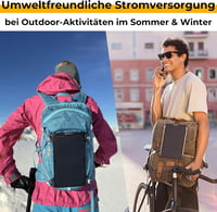 Sunnybag Leaf Mini 5W-os Hordozható Napelem USB Töltő - Vízálló, Ultrakönnyű Outdoor Kiegészítő 2