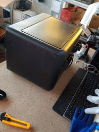 Cuisinart AFD100BLE XXL friteza na vrući zrak s dvije komore — neispravna, djelomično radi: lijeva ladica nije prepoznata (stanje: vidi 2. sliku) 5