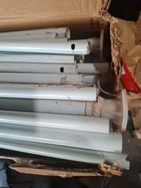 Foișor de grădină Kinzo 3x6 m, cu 6 pereți laterali, pereți laterali cu ferestre, înălțime la coamă 2,5 m, cort de petrecere impermeabil și rezistent la UV, alb 3