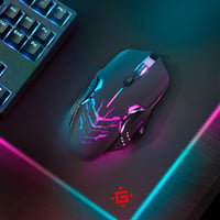 Defender Katana vezeték nélküli RGB gamer egér, csendes kattintás, 240 órás akkumulátor 7