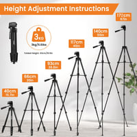 Handy 172cm-es állvány okostelefonhoz és táblagéphez - távirányítóval, univerzális 3