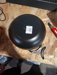 Le Creuset Balti posuda od lijevanog željeza 24 cm 2,7 litara mat crna - s polomljenom ručkom, funkcionalno stanje (stanje: vidi 2. sliku) 4