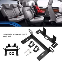 Aramox univerzális ISOFIX autós gyerekülés rögzítő, fém biztonsági zár 4