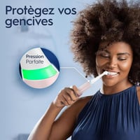 Oral-B iO-3S Elektromos Fogkefe Rózsaszín - Újratölthető, Kerek Fejjel, Időzítővel, Felnőtteknek, Akkumulátoros 3