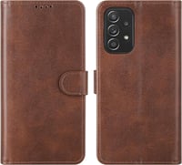 Samsung Galaxy A53 bőr pénztárca tok 3 kártyahellyel, mágneszárral 2
