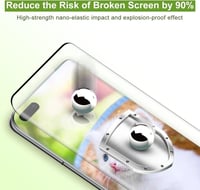 Huawei P40 Pro 3D edzett üveg képernyővédő, 9H keménység, 2db 4