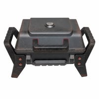 Prenosný plynový gril Char-Broil X200 Grill2Go, TRU-Infrared, silne používaný, zhrdzavený — na súčiastky / na rozobratie (stav: pozri 2. obrázok) 1