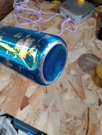 Oceľová fľaša na vodu ion8 Leakproof 600 ml modrá, otváranie jednou rukou — Ošúchaná farba a mierne preliačené dno (stav: pozri 2. obrázok) 3