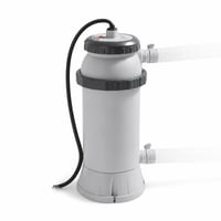 Intex elektromos medencefűtő HT30220 – Ø 25x45 cm – Easy Set és — hibás, részben működik: törött csatlakozódugó (állapot: lásd a 2. képet) 1