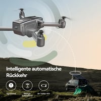 Holy Stone HS440D GPS Drón 4K Kamerával Kezdőknek, 20 Perces Repülési Idő, Követés Funkcióval, Automatikus Visszatérés, 5G FPV Átvitel, Össz 3