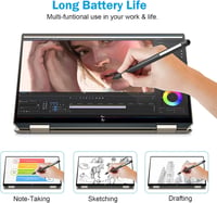 Microsoft Surface Stylus toll - 1024 nyomásérzékenységű, tenyérfelismerős, hosszú üzemidejű 6