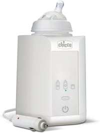 Chicco Cumisüveg és Bébiétel Melegítő Otthonra és Utazáshoz - 3 Programmal, Automatikus Kikapcsolással, Melegen Tartó Funkcióval, Fehér 1