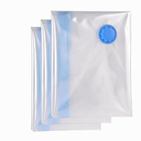 figg XXL Vákuumzsák Paplanhoz és Ruhához – 4 db (készletből), 100 x 80 cm, Légmentes Szeleppel és Feliratozható Címkékkel 1