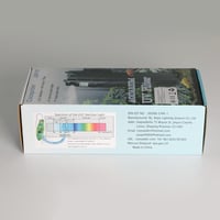 BootyBay JUP-01 UV Akvárium Szűrő 150-300 Literes Medencékhez, 800L/h Belső Vízszűrő Pumpa Zöld Alga Eltávolítóval, 9W UV Lámpával és 2 Póts 10