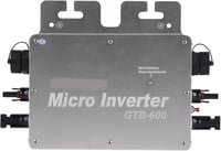 Napelemes mikroinverter 600W, WiFi-s, IP65 vízálló, 120-230V 7