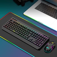 RedThunder K20 Vezeték nélküli billentyűzet és egér szett AZERTY RGB háttérvilágítás 4800 DPI 7