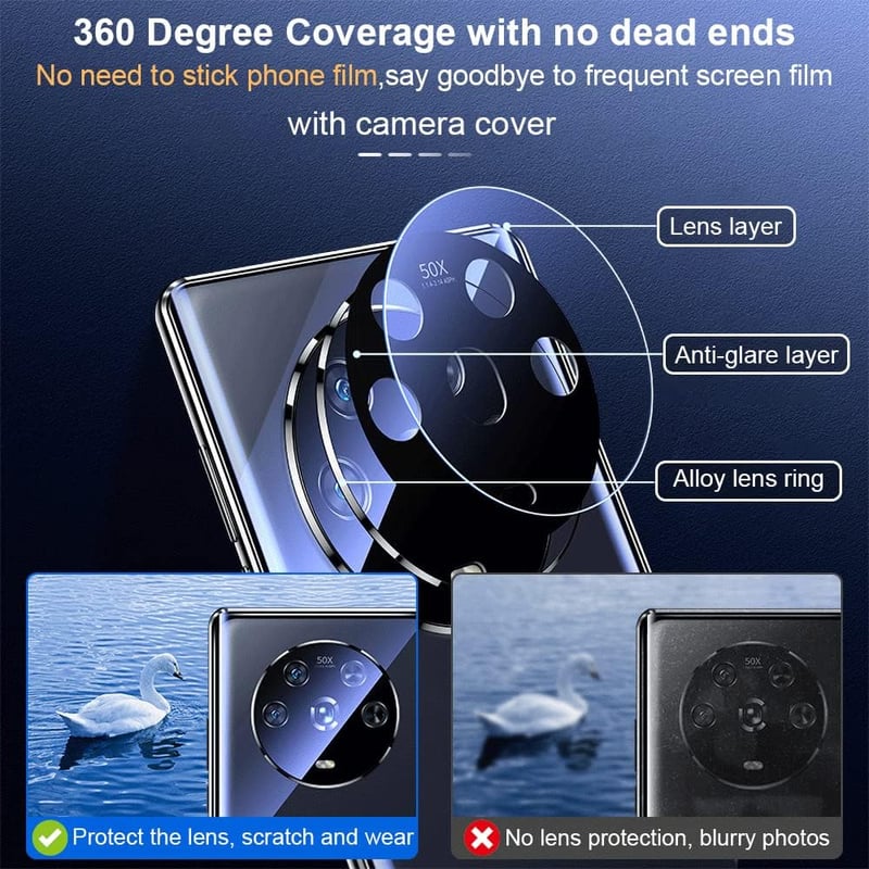 Honor Magic 5 Lite mágneses tok - 360°-os zöld alumínium keret üveg hátlappal
