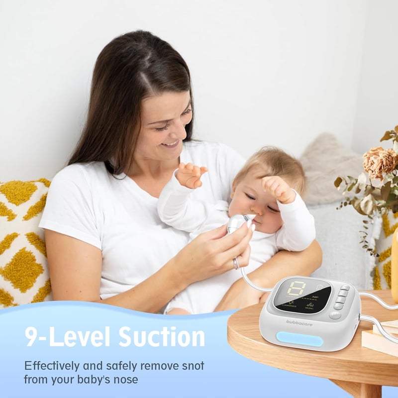 Elektromos orrszívó babáknak 9 fokozattal, zenével és fénnyel