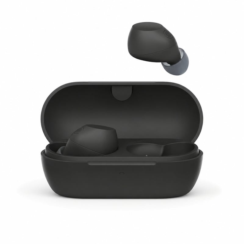 Sony WF-C710N True Wireless slušalice s uklanjanjem buke, crne, upravljanje dodirom, Multipoint — USB kabel nedostaje (stanje: vidi 2. sliku)