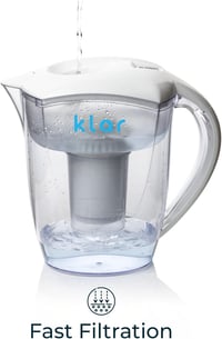 Klar Water 3,5 literes vízszűrő kancsó - Fluorid, ólom és mikroműanyag szűrő - Lúgos pH értékű ivóvíz - BPA-mentes vízszűrő rendszer 5