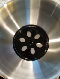 Centrifugă pentru salată SveBake din oțel inoxidabil 18/10, cu acționare manuală, bol de 4,5 litri, compatibilă cu mașina de spălat vase, capac negru 3