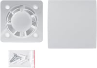 Vent Systems 150 mm Elektromos Fürdőszobai Ventilátor Időzítővel - Alacsony Zajszintű Elszívó Falra, Mennyezetre - Konyhai, Garázs Szellőzte 4
