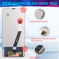 RongZy LCD Kijelző és Érintőképernyő Xiaomi Redmi 9 M2004J19G M2004J19C Telefonhoz - Fekete Csereképernyő Szerelő Eszközökkel 2
