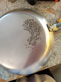 Tigaie din oțel de Buyer CARBONE PLUS 5110.28, 28 cm – Produs de prezentare, cu zgârieturi și fundul ars, funcțional, argintiu (stare: vezi poza 2) 4