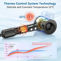 TQQ Hajszárító 200 Millió Negatív Ionnal - Csendes Brushless Motor, Gyors Szárítás, 110.000 RPM, 57dB - Otthoni és Utazási Hajszárító 4