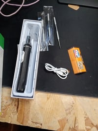 Stim-U-Dent ultrazvučni set za njegu psećih zubi s LED svjetlom, za zubni kamenac i naslage — nedostaju četkica za zube i gumeni nastavak za prst (stanje: vidi 2. sliku) 2