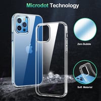 iPhone 12/12 Pro Átlátszó Ultravékony Karcálló Szilikon Védőtok 5