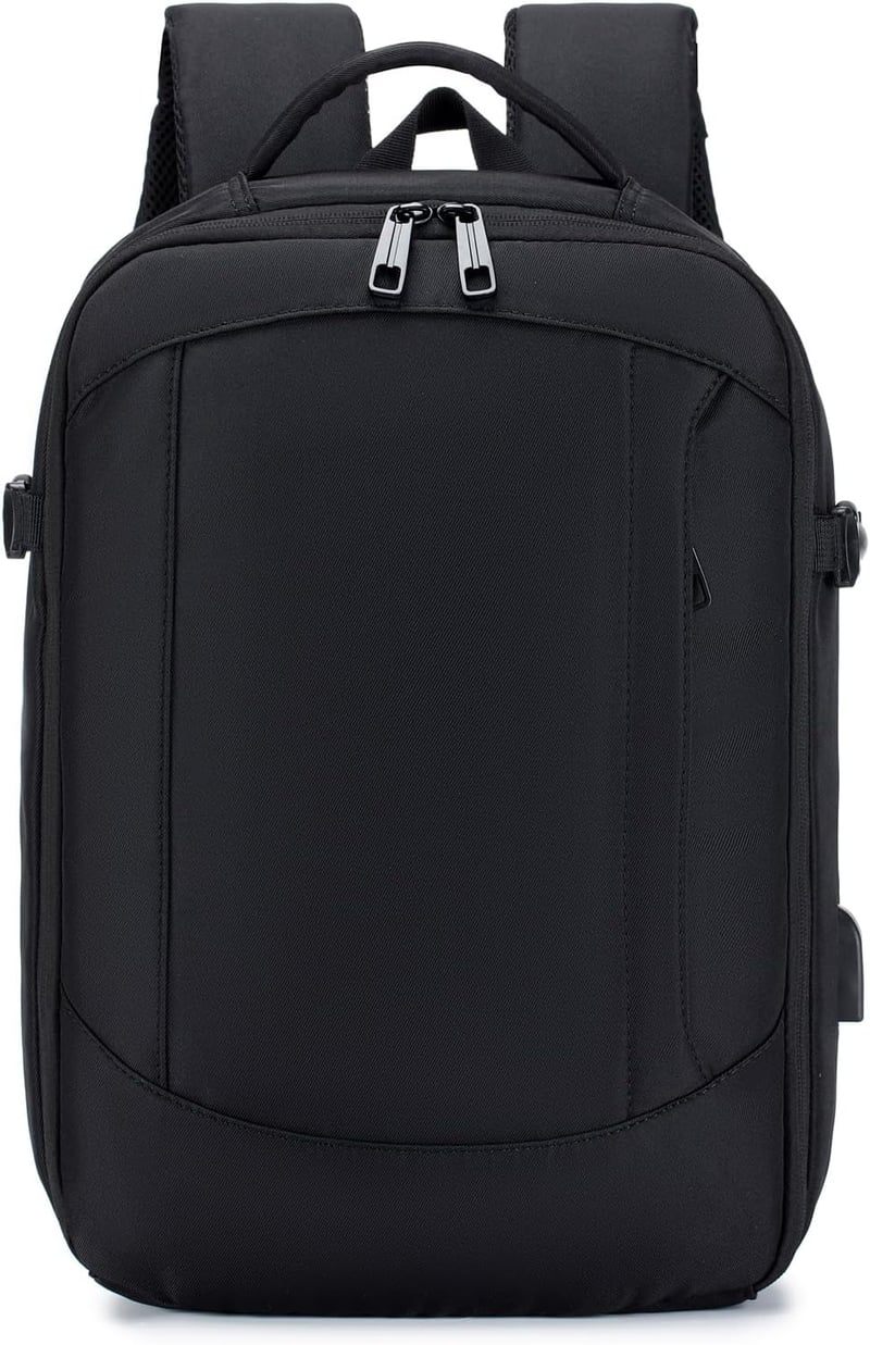 SUCIKORIO Bővíthető Repülős Hátizsák 40x20x25 - Laptoptartós, USB-s, Ryanair Kompatibilis