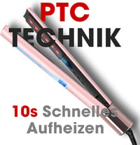 PARWIN PRO BEAUTY Infravörös Ionos Hajvasaló és Hajgöndörítő 2-in-1, 14 Hőfokozat 100-230°C, Kerámia Bevonat, Antisztatikus Hatás, Lila 8