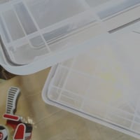 Recipient ermetic din plastic Iris Ohyama AT-L — defect, pentru piese: Toate capacele sunt rupte și, prin urmare, nu se închid corespunzător (stare: vezi imaginea a 2-a) 2
