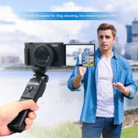 Sony kamera markolat és mini állvány távirányítóval - Kompatibilis a1, a7 IV, ZV-1, RX100 sorozattal 5