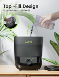 Oraimo 2.5L Ultrahangos Párásító Illóolaj Diffúzorral és Éjszakai Fénnyel 2