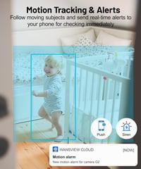 GALAYOU 2K Beltéri Biztonsági Kamera - Bébiőr, Kisállat Figyelő, WiFi Kamera 360° Látószöggel, Kétirányú Hanggal, Alexa és Google Home Kompa 4