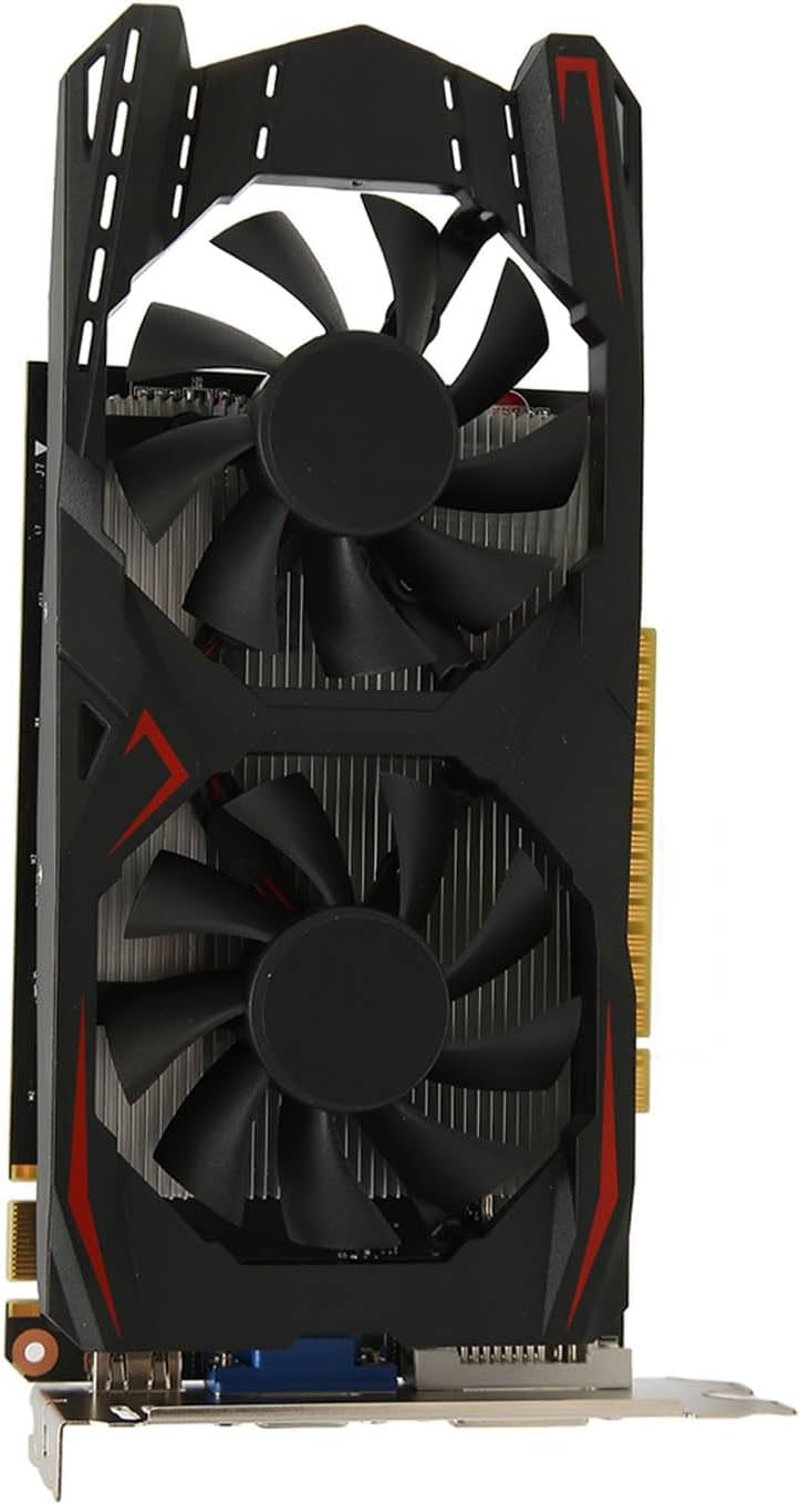 Sxhlseller GTX1050Ti 4GB GDDR5 Gamer Videokártya - 128-bit, Dual Fan, VGA/DVI/HDMI Csatlakozók, 1080p Full HD Támogatás, PCI-Express x16, NV
