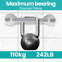LORESJOY Zuhanyrúd 30cm Szívókorongos Fürdőkéz 120kg Időseknek 2