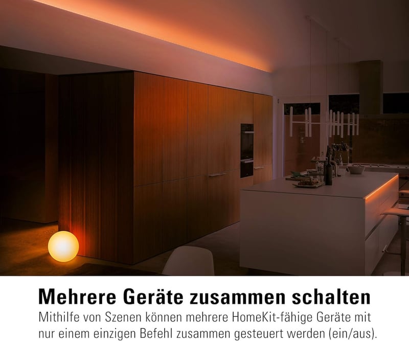 Eve Light Strip Okos LED Szalag - Színes Hangulatvilágítás Otthonra, 2 Méteres, Állítható RGB Fénycsík, HomeKit Kompatibilis