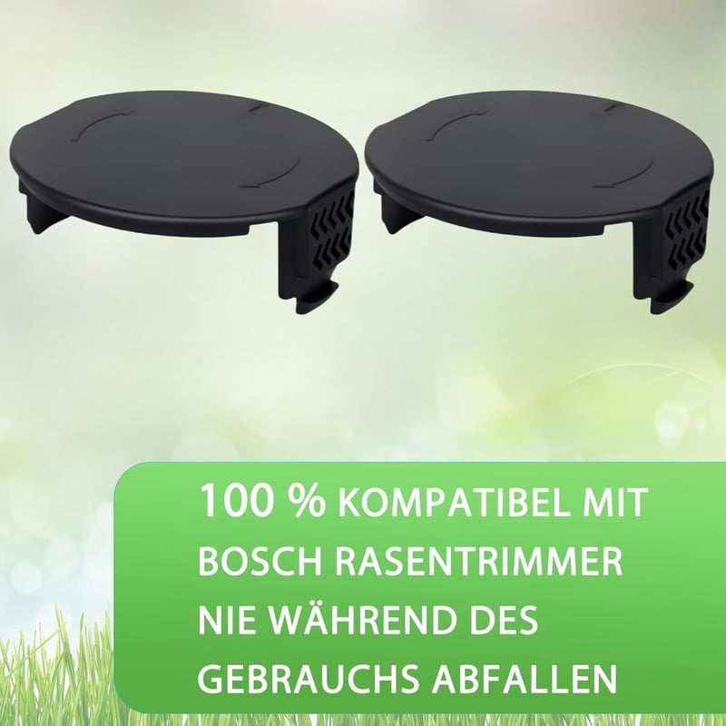 Yweller 1600A01R5J Fűkasza Orsófedél Szett - 4 db Csereburkolat Bosch UniversalGrassCut 18/18-26/18-260 Modellekhez, Tartós Kivitel
